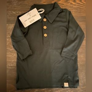 Well Dressed Wolf Omi Jo Boys L/S Shirt Jade SS98 NWT!